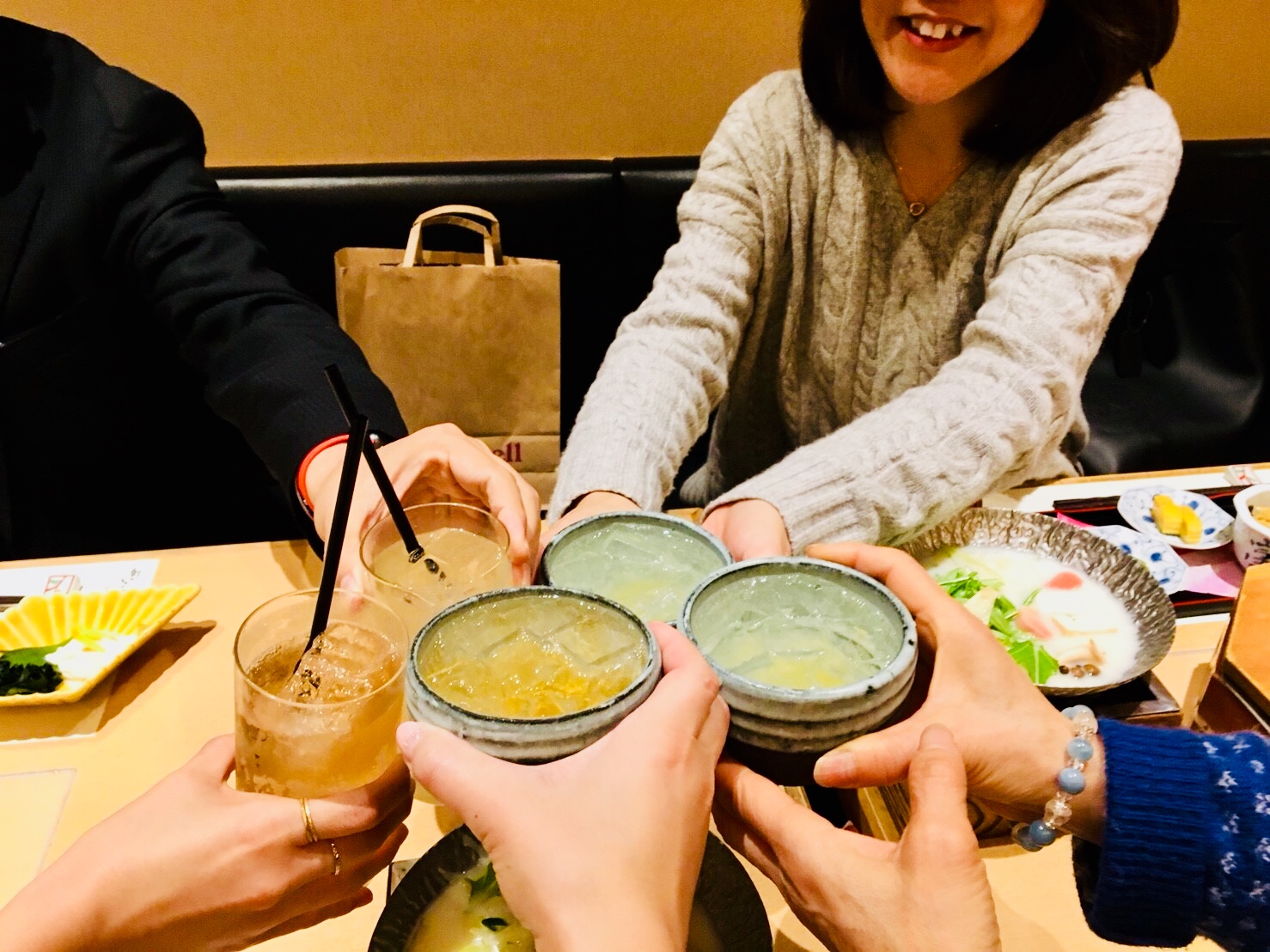 かんぱーい! かんぱーい!