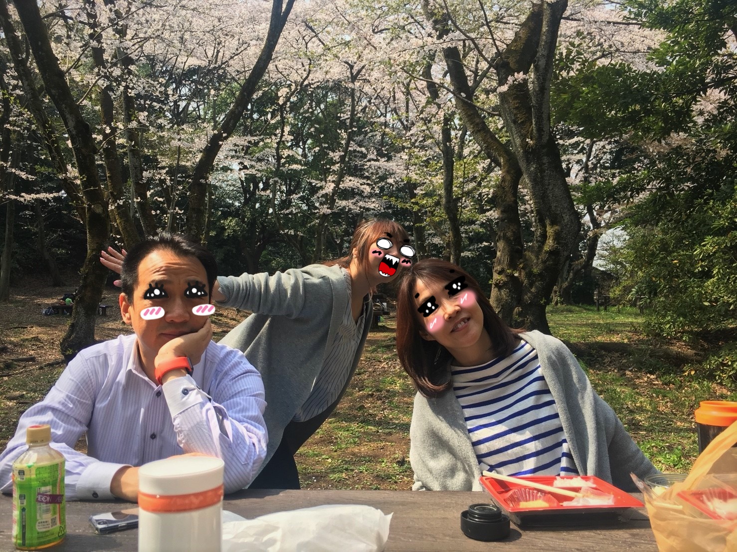 みんなでお花見ランチ★ みんなでお花見ランチ★