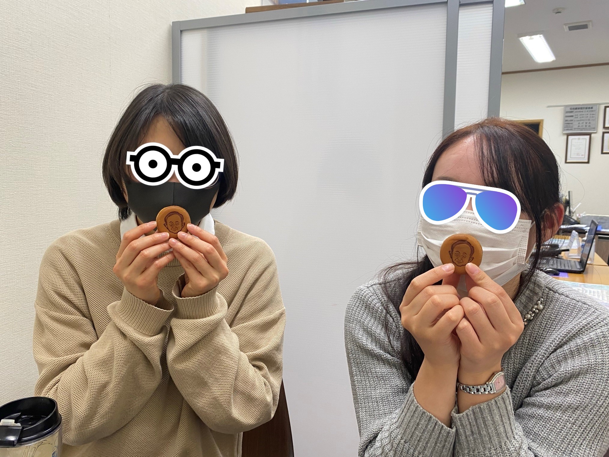スタッフHとY スタッフHとY