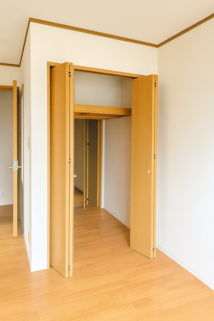 ウォークインスルークローゼット